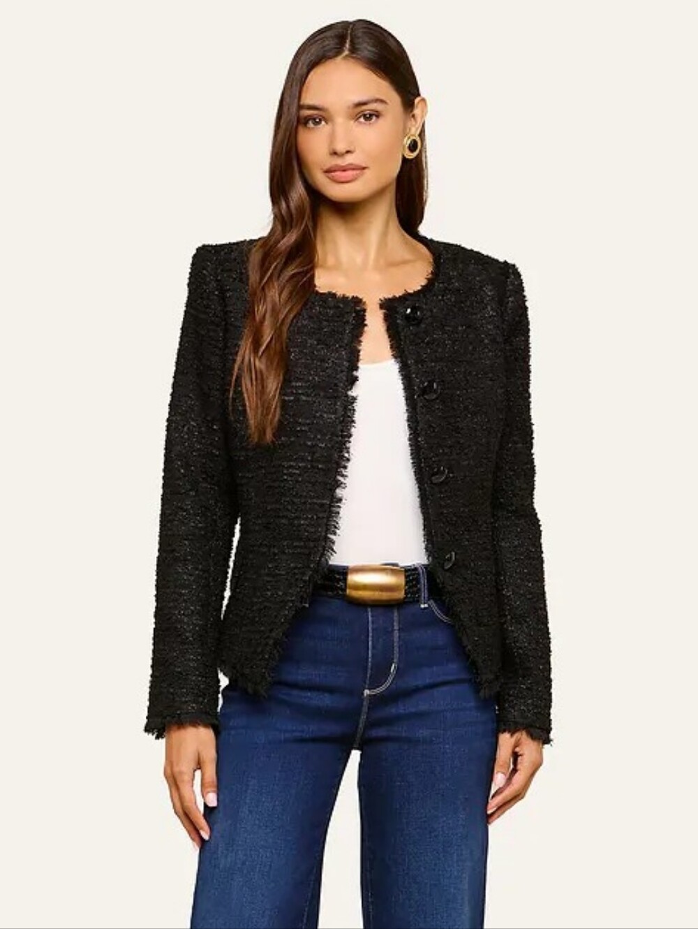 L'agence Nerina Tweed Blazer